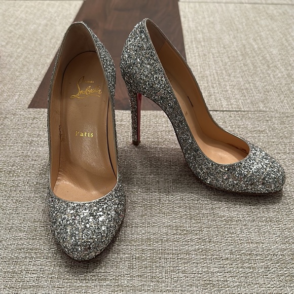 Christian Louboutin Swarovski Crystal Pumps 35.5 **DISCONTINUED SHOE**